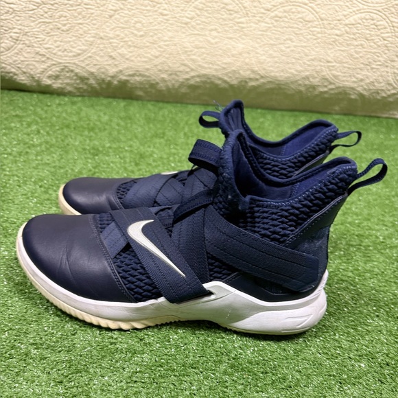 Nike LeBron Soldier 12 XII TB Navy Blue Team Basketball Shoes
